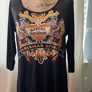Harley Davidson XL long sleeve T-shirt.